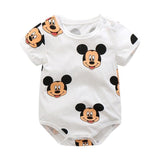 Baby Boy Sleeveless Cartoon Bodysuit