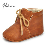 Leather Newborn First Walkers