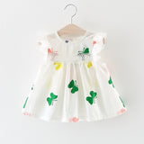 Floral baby clothes